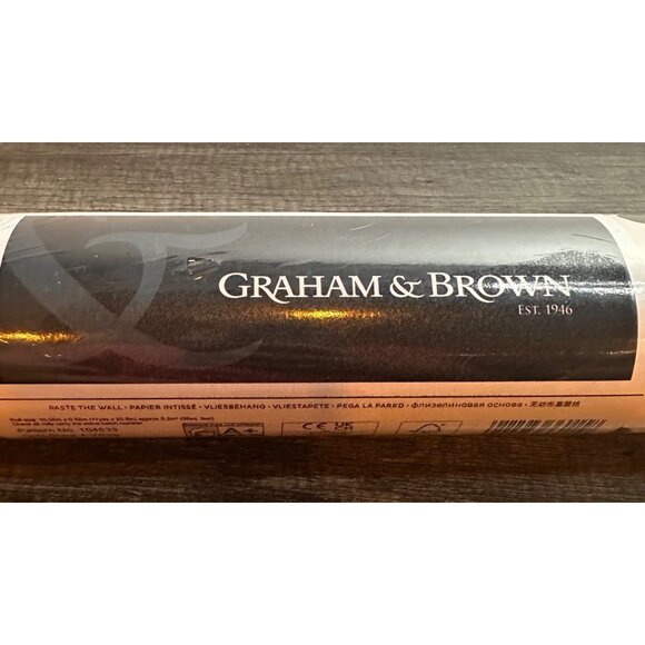 NEW Graham & Brown Dots Black White Wallpaper Polka Dot 104533 - Picture 7 of 7